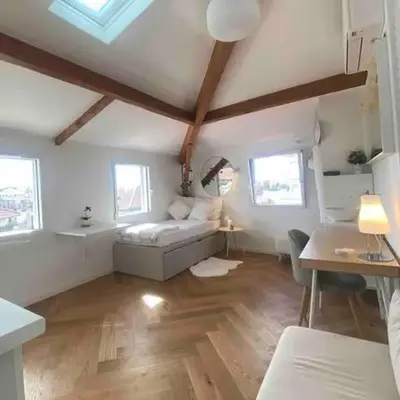 Heart of Nice-Rooftop Seaside Studio