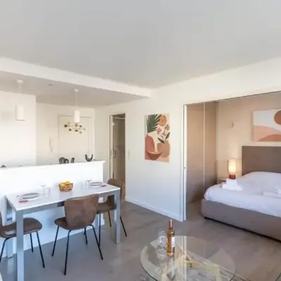 MY CASA - JOFFRE 2-4 - Bright Central 1 bedroom Near Massena