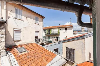 a view from a window of a roof at FEEL HOME - COLLET in Nice