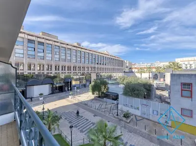 a view from a balcony of a building at NEW Luxurious apartment - Jean Medecin in Nice