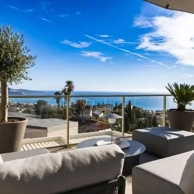 SPLENDIDE APPARTEMENT NICE BLUE PEARL TOUT CONFORT VUE MER PANORAMIQUE