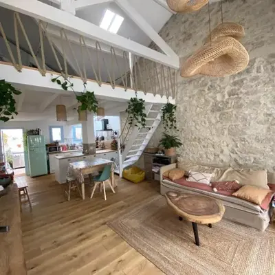Magnifique maison de pecheur face à la mer