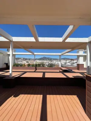 a view from the deck of a house at Royal lux promenade des anglais in Nice