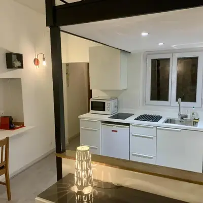 ApartHotel Riviera - DUPLEX DE JULES - Large Studio with A C - Old Town Promenade des An