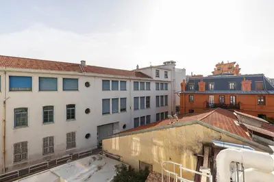 a view from the roof of a building at 7 FOCH 202 - Studio contemporain en plein coeur de Nice - climatisation in Nice