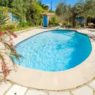 Studio charmant à Cagnes-sur-Mer de 35 m² + piscine privée