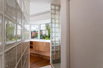 a bathroom with a sink and a window at VILLA ADRIANA VI4411 By Riviera Holiday Homes in Nice