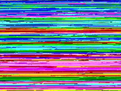 a colorful computer screen with rainbow colors at Studio Le Maréchal by Interhome in Nice