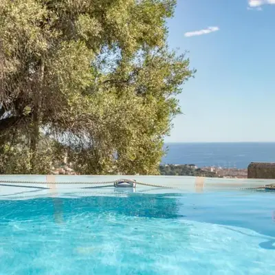 Villa Bonnard in Nice Sea and city View & Pool