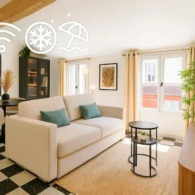 Luxe et charme authentique 4 couchages élégant au coeur du vieux Nice