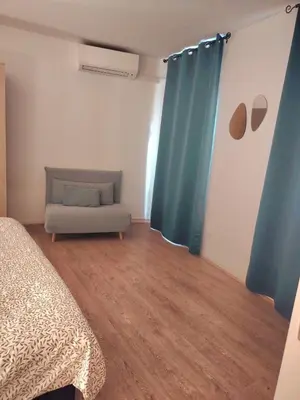 a bathroom with a shower and a sink at Heart of the Old City - Nice in Nice
