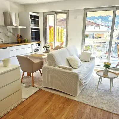 Superbe Appartement Luxueux Spacieux 50 m2 Port Nice