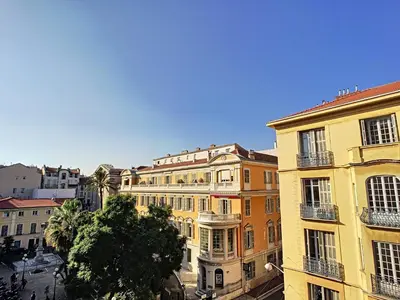 a group of buildings on a city street at Nestor&Jeeves - COTE PIETONNE - Central - By sea - Pedestrian zone in Nice