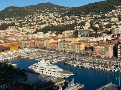 a group of boats docked in a harbor at Studio Roma - Jean Médecin - LA RIVIERA LCD in Nice