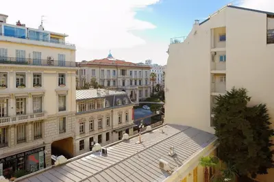 a view from the roof of a building at MyrAzur Carre d'Or in Nice