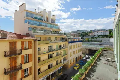 a view from a building in a city at Villa Kappas - B42 Promenade des Anglais in Nice