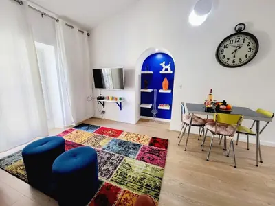 a parade with a large statue in front of a crowd at Enjoy old town side Nice-Modern apt-loft with AC in Nice