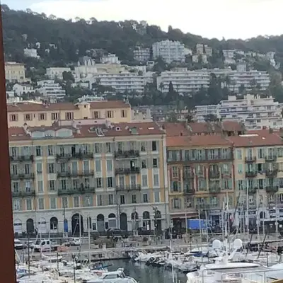 Nice port quartier antiquaire