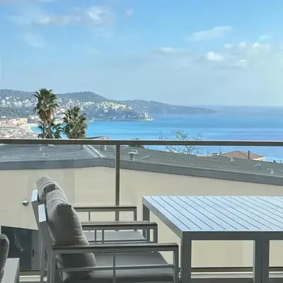 Appartement d'exception vue mer Nice Blue Pearl