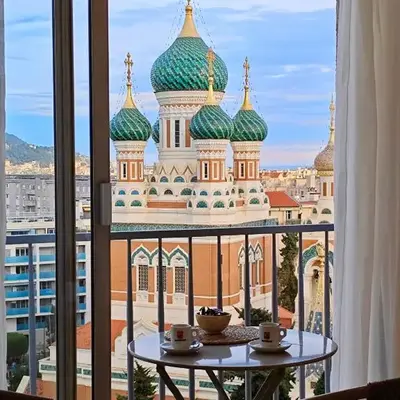 3P 72m2 Climatisé Vue exceptionnelle Cathédrale St Nicolas et Mer