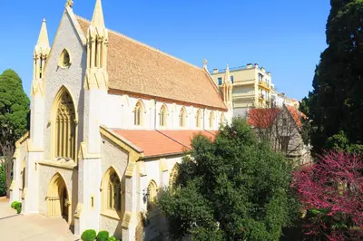 an old church with a brown roof at Nestor&Jeeves - COTE JARDIN - Central - Close sea in Nice