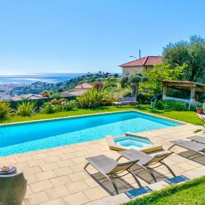 Villa de prestige Vue mer panoramique Piscine Climatisation