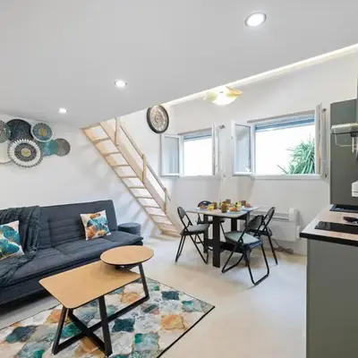 Bleu Rivage - Magnifique 2P au Port de Nice - 1 chambre et 1 Mezzanine
