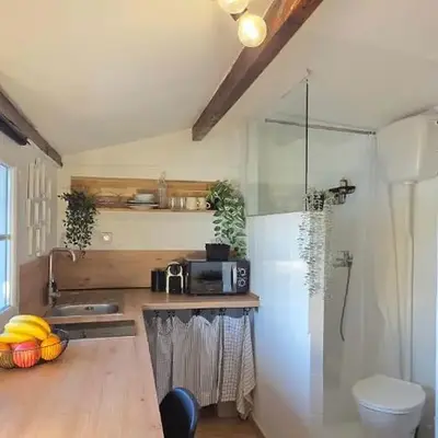 Studio Cosy avec vue sur Montagnes