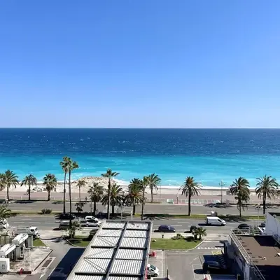 Spacious 2P Terrace with sea view