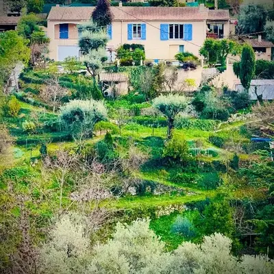 Artist House With View Over The Hills