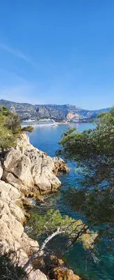 a large body of water next to some rocks at AERO Nice in Nice