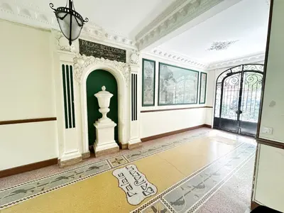an ornate room with a large room with a floor at Cosy appartement gare du sud - Nice - 3 guests in Nice