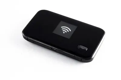 a black cell phone with a wifi symbol on it at Castel du Port - Happy Rentals in Saint-Laurent-du-Var