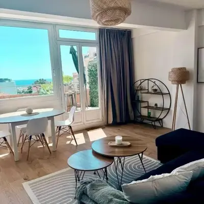 Votre grand COCON Niçois Appart Vue Mer