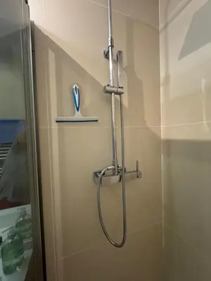 a shower in a bathroom with a toothbrush at Agreable 2 pièces Nice liberation in Nice