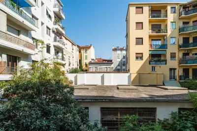 a view of buildings from the street at Appartement Perle - Welkeys in Nice