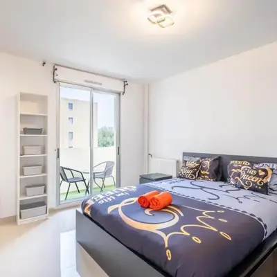 Azur Stay 3 Start Beach 8 min Tram Airport 5m