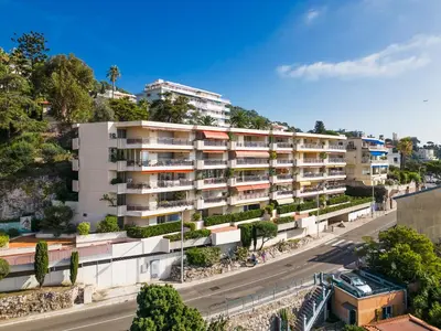 an image of an apartment building on a street at Nice Renting - CARNOT - Escape to French Riviera Terrace with Sea View in Nice