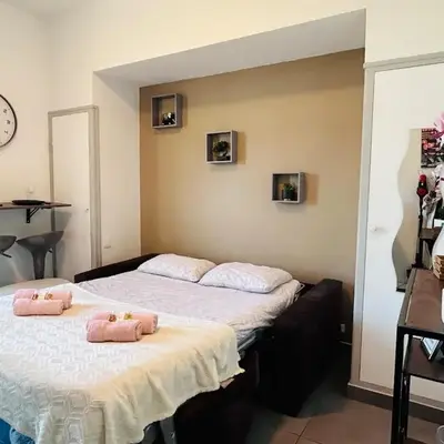Studio Rénové et Meublé Le Cœur de Nice à Vos Pieds