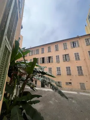 a plant in front of a building at Perfectly located 1 bed apartment - Port of Nice in Nice