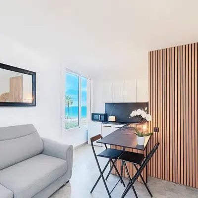 Beach Studio on Cagnes sea front