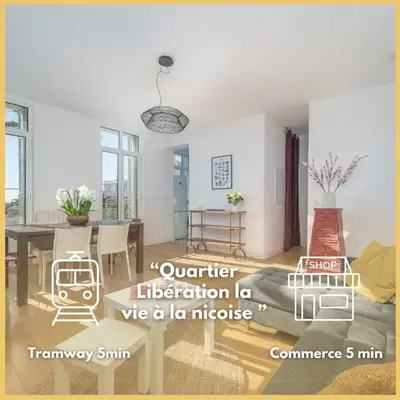 Quartier Libération - La Vie à la Niçoise