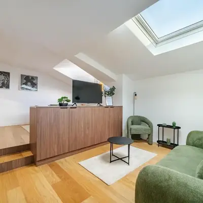 Emplacement exceptionnel Deux Chambres AC WIFI