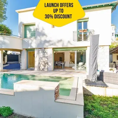 VILLA MARIE -Pool - Garden-Close To Beach -Parking