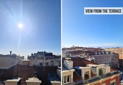 a view from the rooftop of a city at Nestor&Jeeves - RIVIERA JAURES - Terrace - Close Old Town in Nice