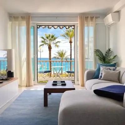 Luxury Beachfront 2BR Promenade des Anglais