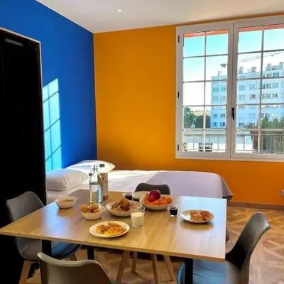 Oiseau du paradis studio central pour 4 personnes