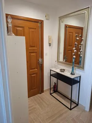 a bathroom with a sink and a mirror at Heaven Nice in Nice