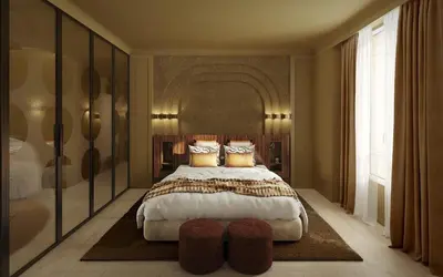 a bedroom with a large bed with two pillows at Hotel Gounod Fully Renovated in Nice