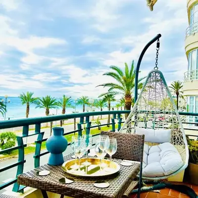 Endless Stunning Mediterranean Sea Views Promenade Des Anglais